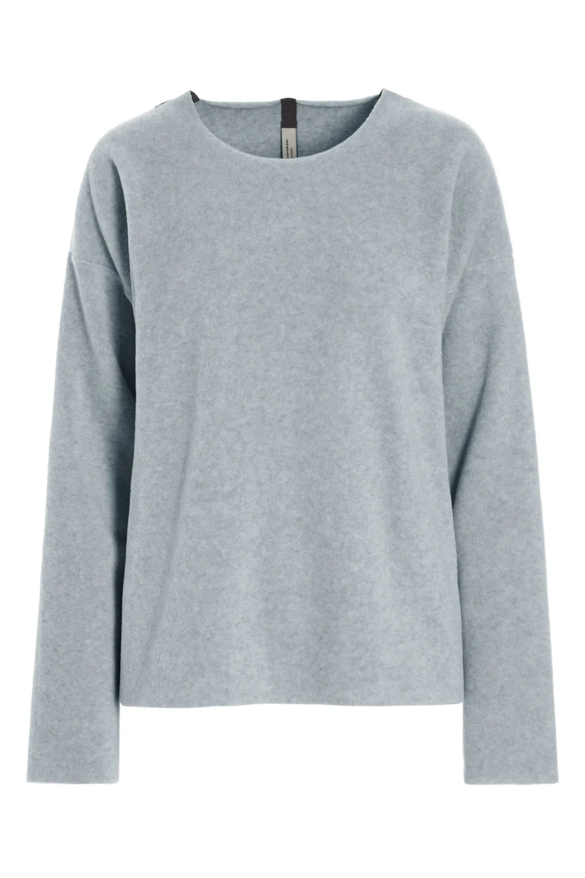 BLUSE RUNDEM AUSSCHNITT