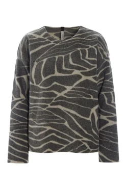 BLUSE RUNDEM AUSSCHNITT