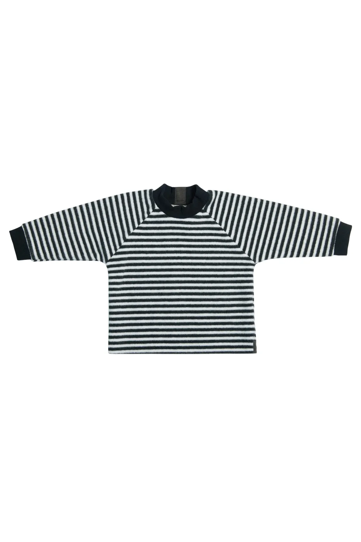 FLEECE BLUSE RUNDEM HALS BABY