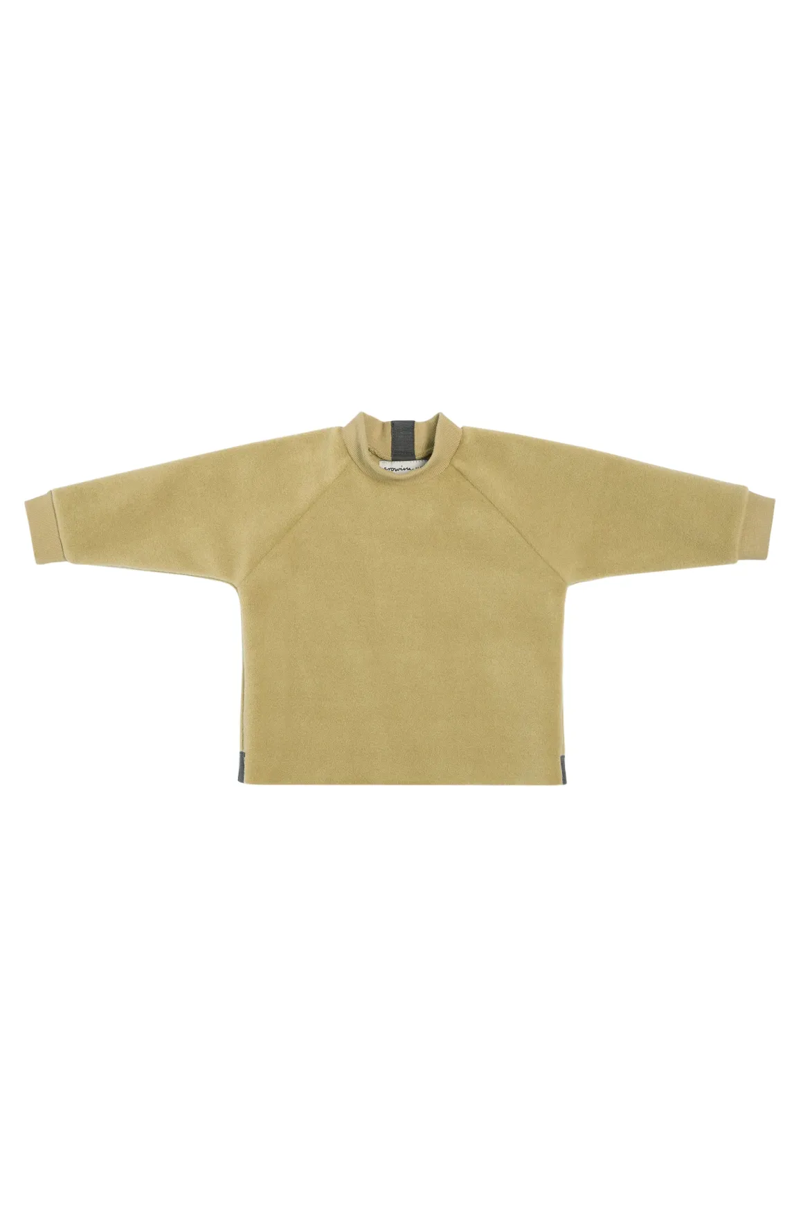 FLEECE BLUSE RUNDEM HALS BABY