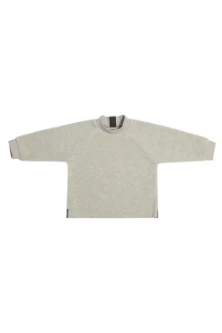 FLEECE BLUSE RUNDEM HALS BABY