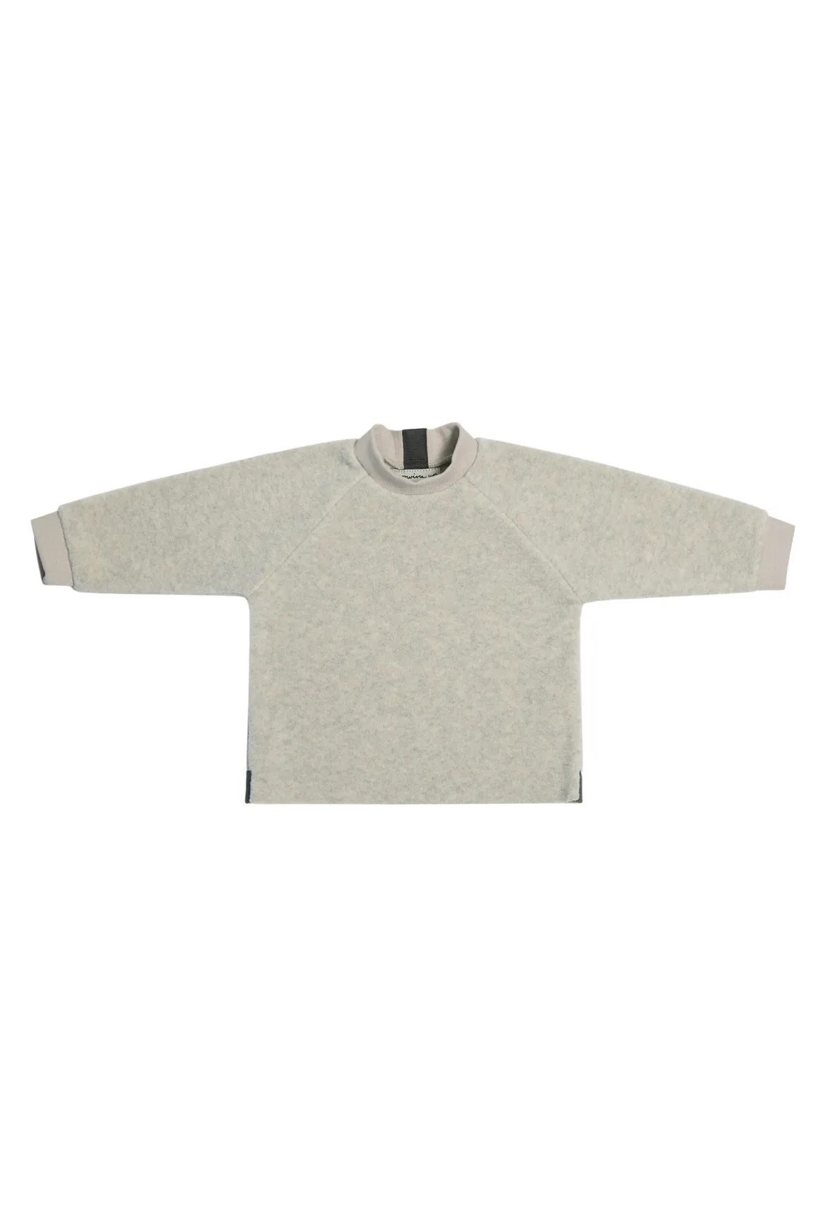 FLEECE BLUSE RUNDEM HALS BABY