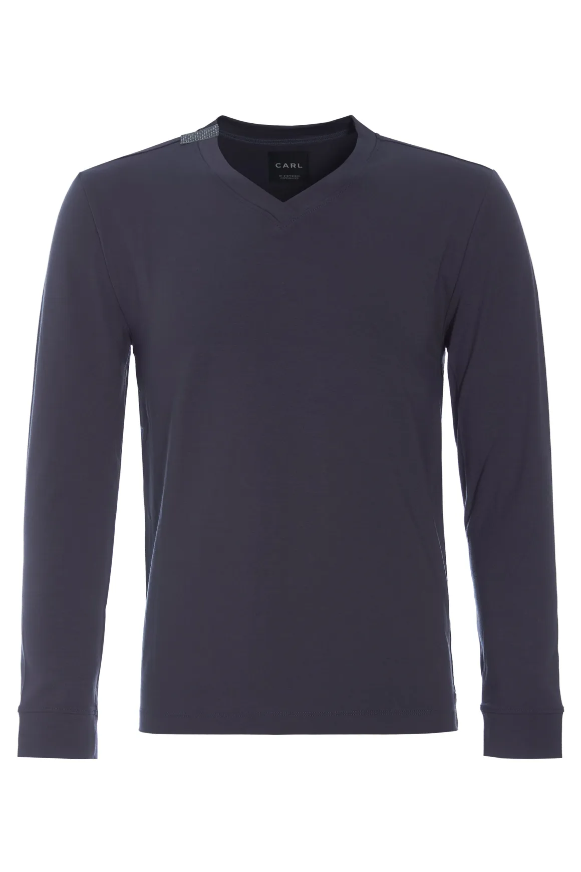 T-SHIRT V-AUSSCHNITT LANGARM