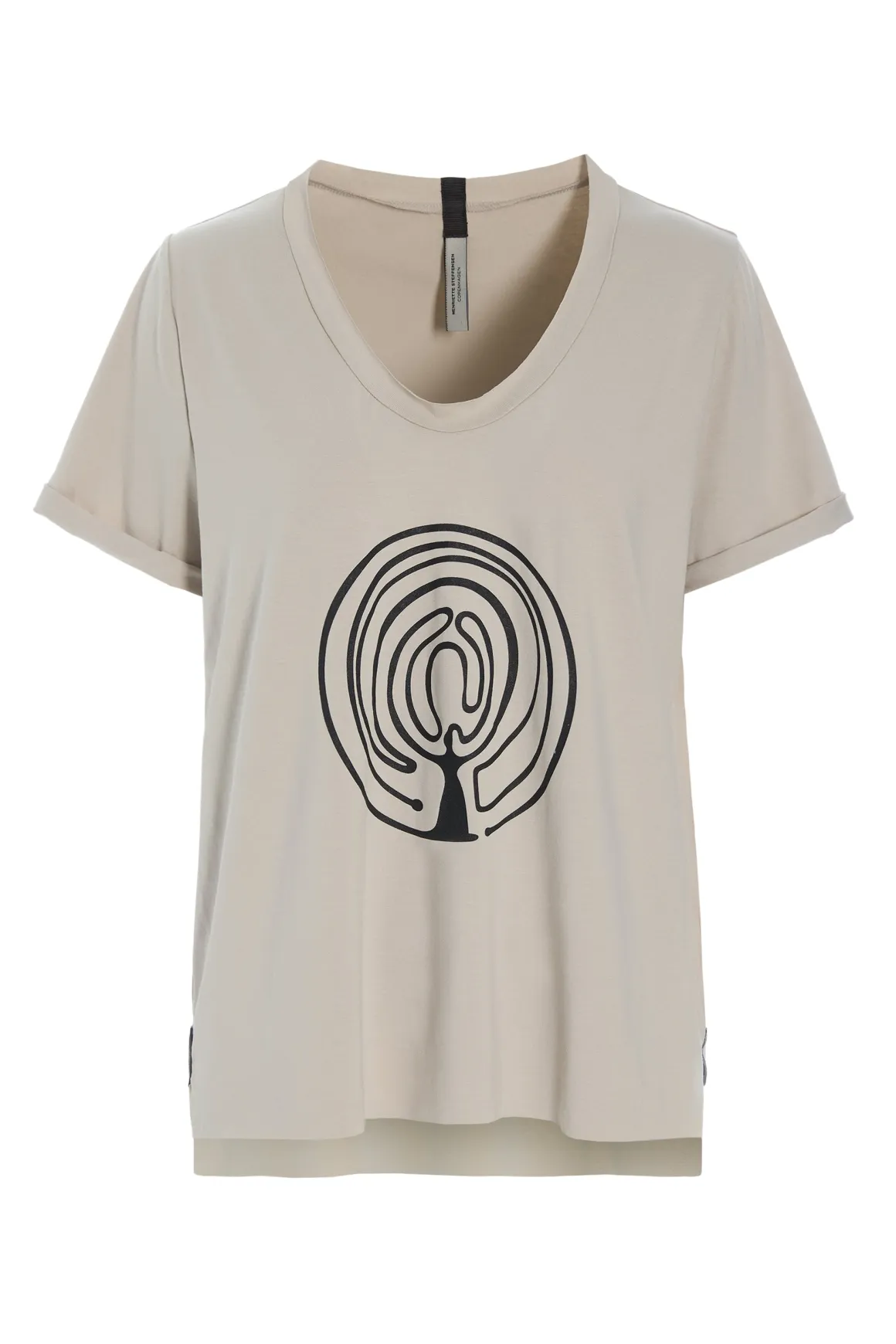 V-NECK-TEE EMBRACE