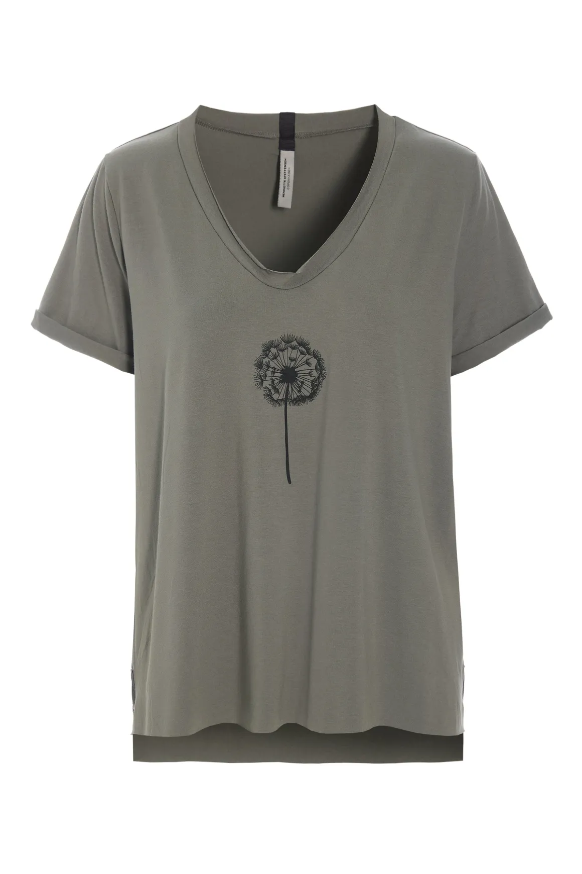 V-NECK TEE FLOWER